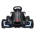 Go-kart Audi s driftovacou funkciou čierna