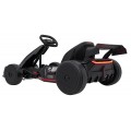 Go-kart Audi s driftovacou funkciou čierna