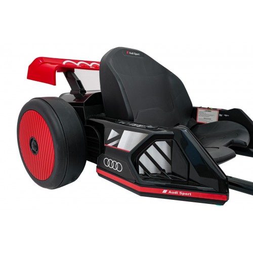 Go-kart Audi s funkciou driftu červený