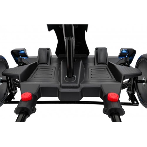 Kart Audi s driftovacou funkciou Biela