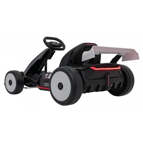 Kart Audi s driftovacou funkciou Biela