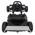 Kart Audi s driftovacou funkciou Biela