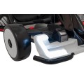 Kart Audi s driftovacou funkciou Biela