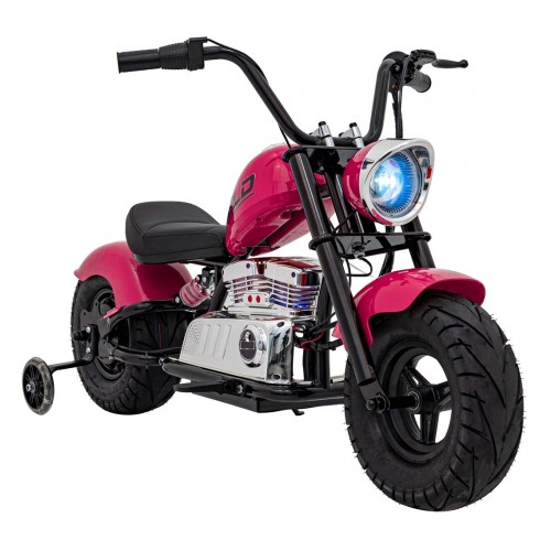 Vozidlo Motocykel Chopper Warrior Pink