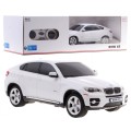 BMW X6 biele RASTAR model 1:24 Diaľkovo ovládané Auto SUV + ovládač