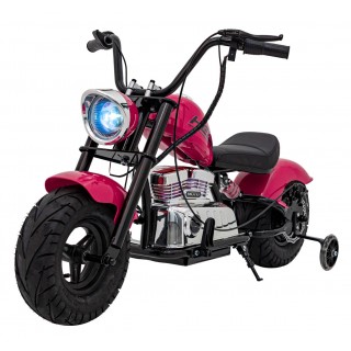 Vozidlo Motocykel Chopper Warrior Pink