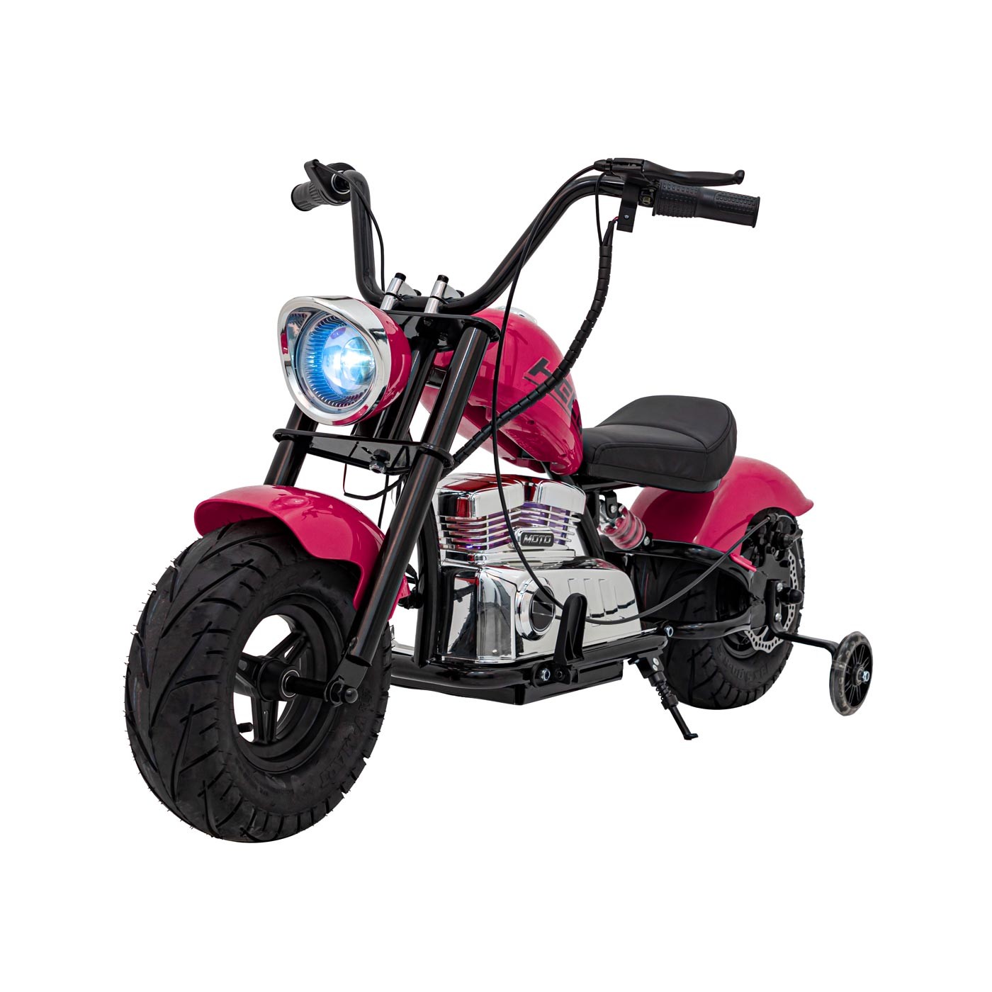 Vozidlo Motocykel Chopper Warrior Pink