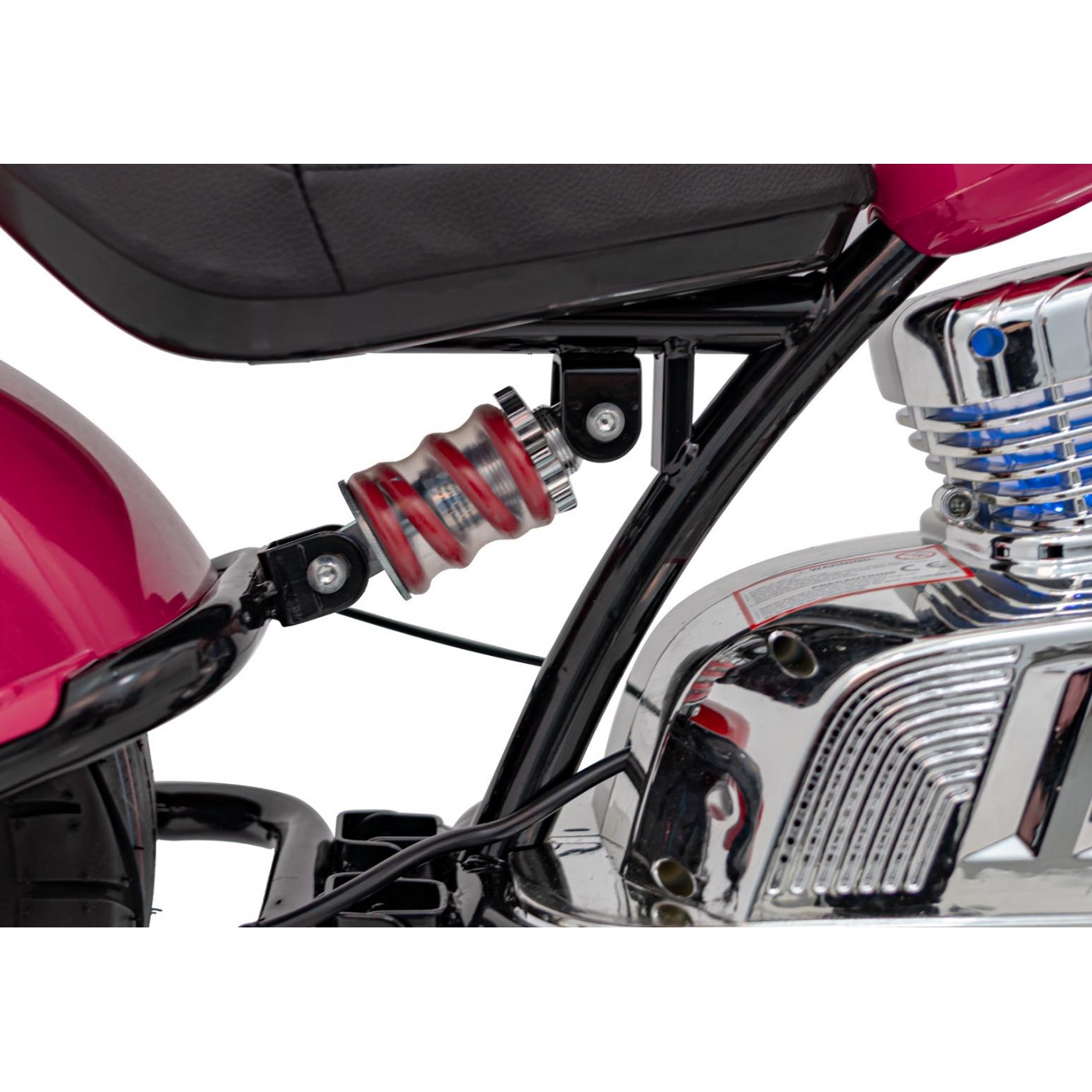 Vozidlo Motocykel Chopper Warrior Pink