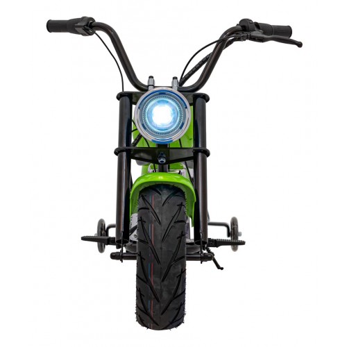Vozidlo Motocykel Chopper Warrior Green