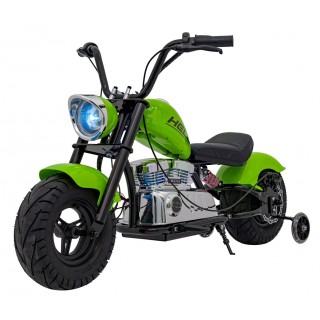 Vozidlo Motocykel Chopper Warrior Green