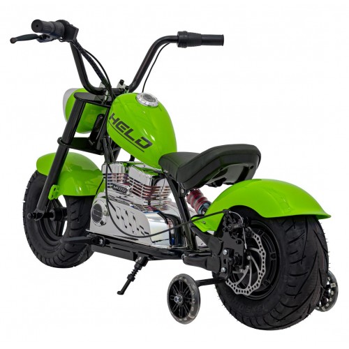 Vozidlo Motocykel Chopper Warrior Green
