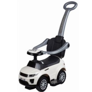 Odrážadlo s rúčkou biele