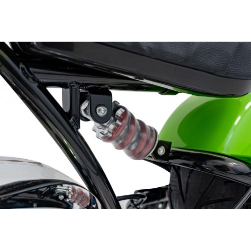 Vozidlo Motocykel Chopper Warrior Green