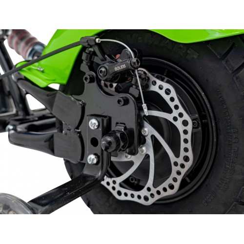 Vozidlo Motocykel Chopper Warrior Green