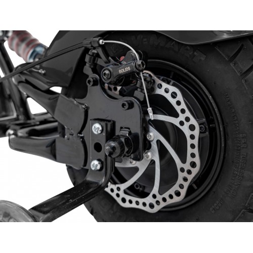 Vozidlo Motocykel Chopper Warrior Black