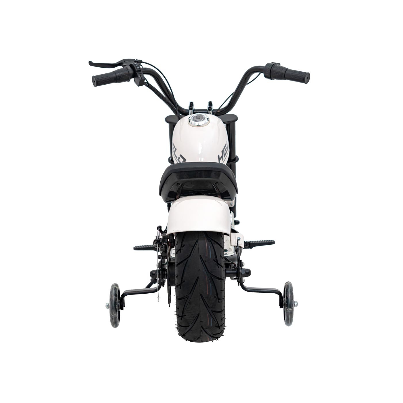 Chopper Warrior Motocykel Vehicle White