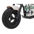 Chopper Warrior Motocykel Vehicle White