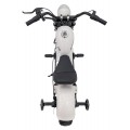 Chopper Warrior Motocykel Vehicle White
