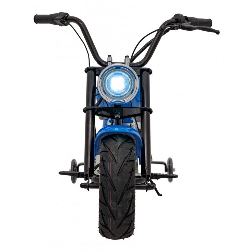 Vozidlo Motocykel Chopper Warrior Blue