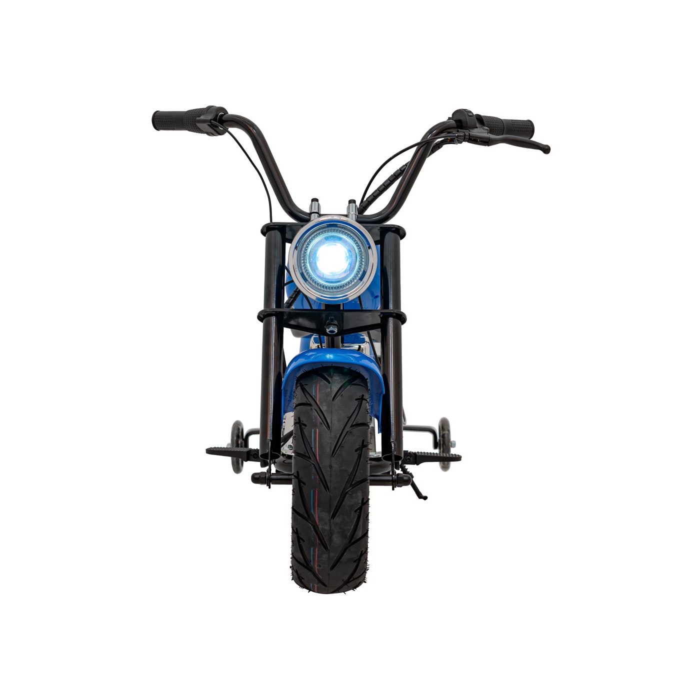 Vozidlo Motocykel Chopper Warrior Blue