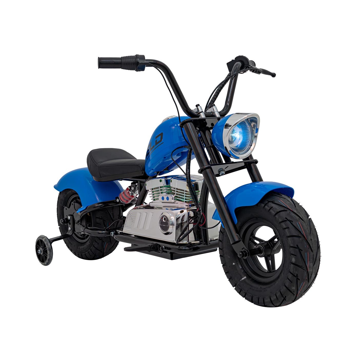 Vozidlo Motocykel Chopper Warrior Blue