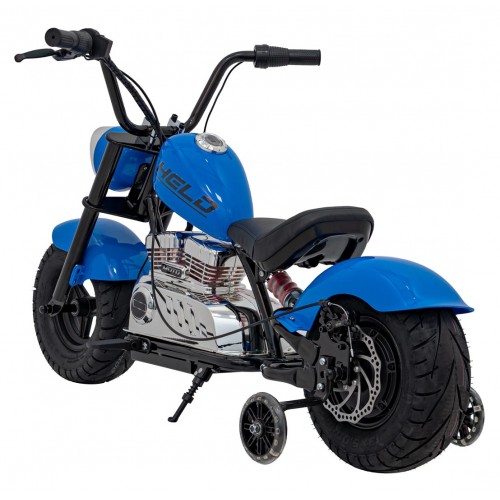 Vozidlo Motocykel Chopper Warrior Blue