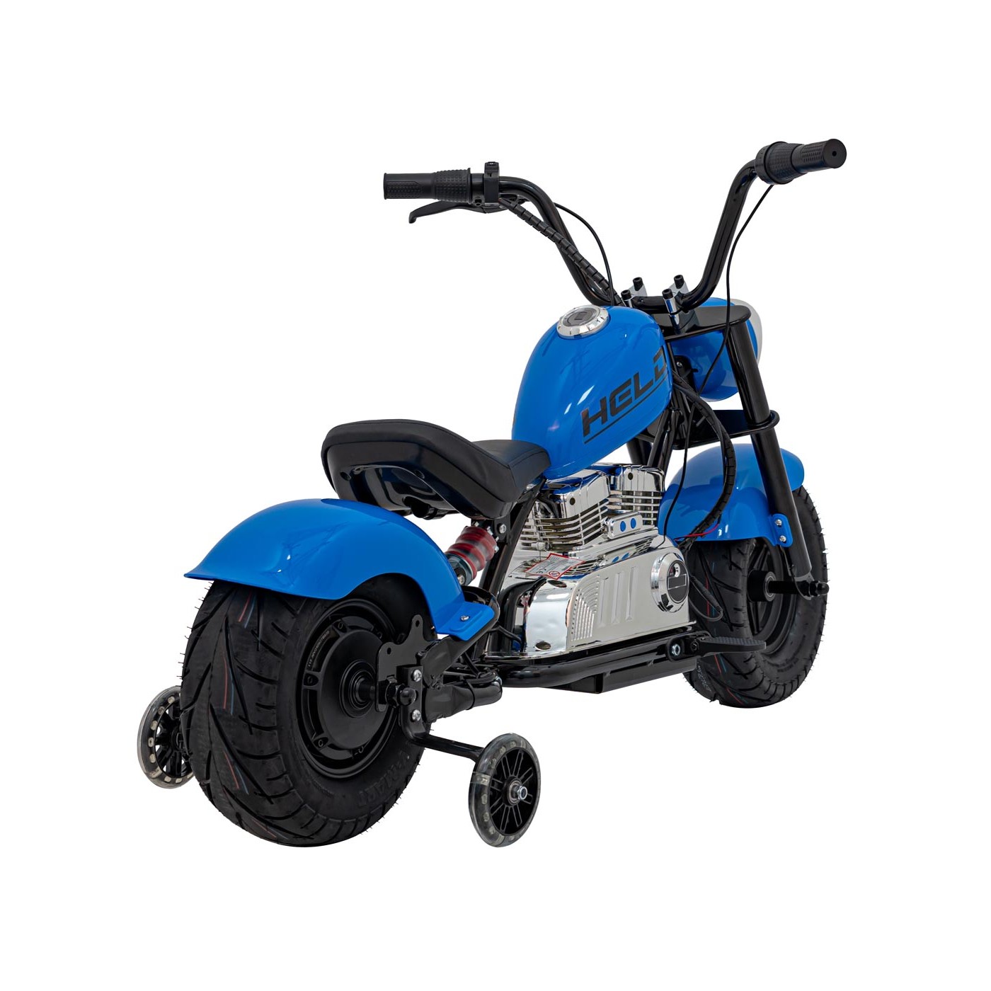 Vozidlo Motocykel Chopper Warrior Blue