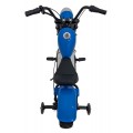 Vozidlo Motocykel Chopper Warrior Blue