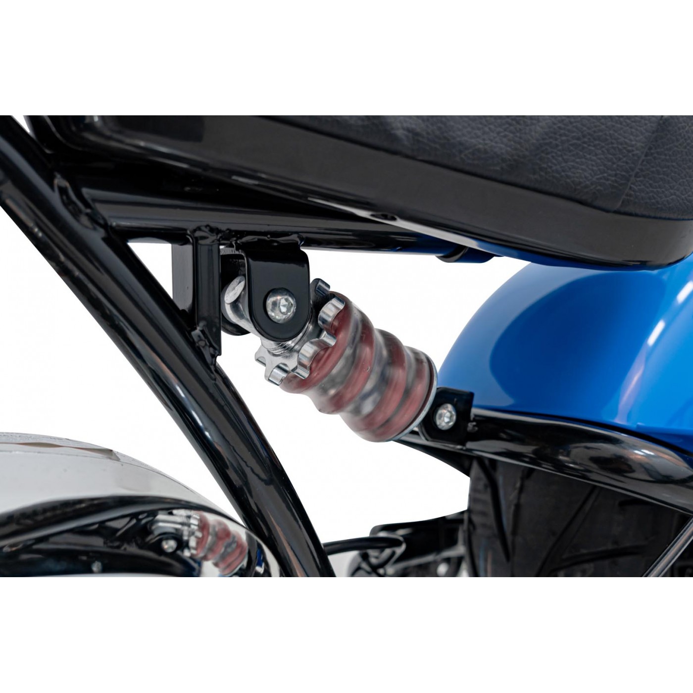 Vozidlo Motocykel Chopper Warrior Blue