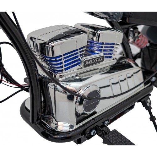 Motocykel Chopper Warrior Grey vozidlo