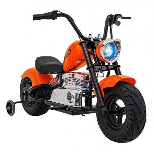 Vozidlo Motocykel Chopper Warrior Orange