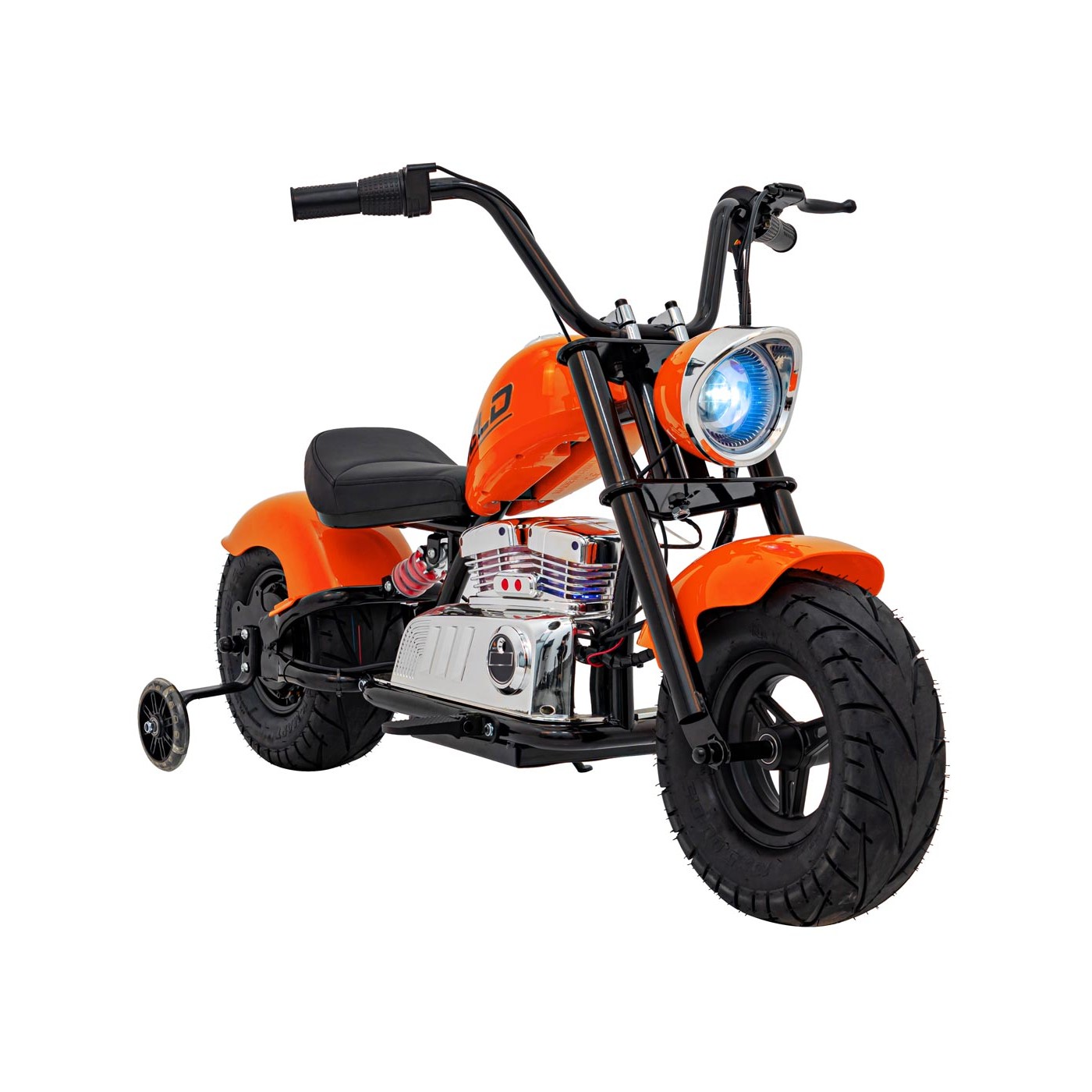 Vozidlo Motocykel Chopper Warrior Orange