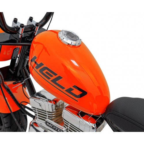 Vozidlo Motocykel Chopper Warrior Orange
