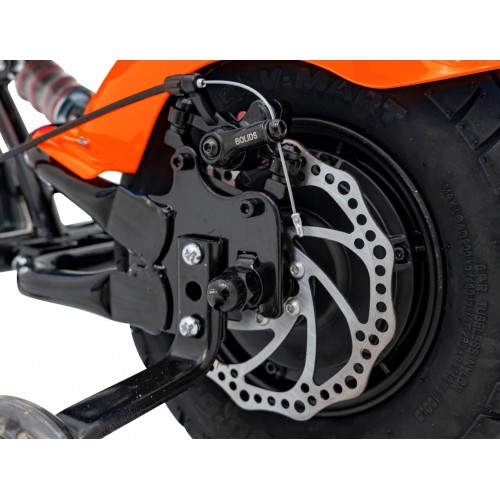 Vozidlo Motocykel Chopper Warrior Orange