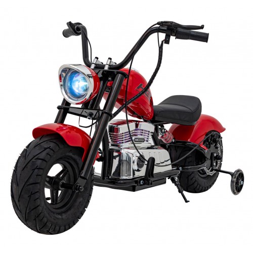Vozidlo Motocykel Chopper Warrior Red