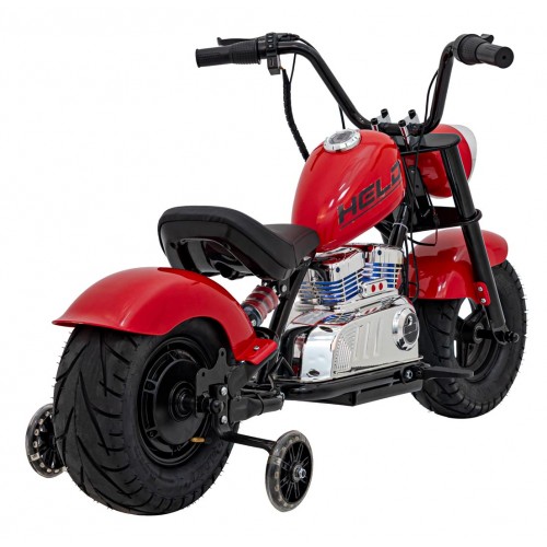 Vozidlo Motocykel Chopper Warrior Red