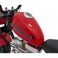 Vozidlo Motocykel Chopper Warrior Red