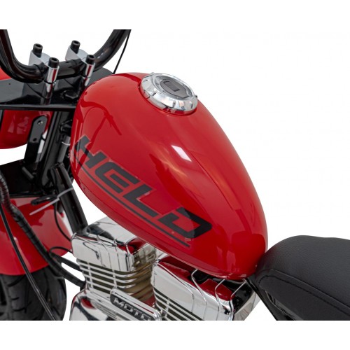 Vozidlo Motocykel Chopper Warrior Red