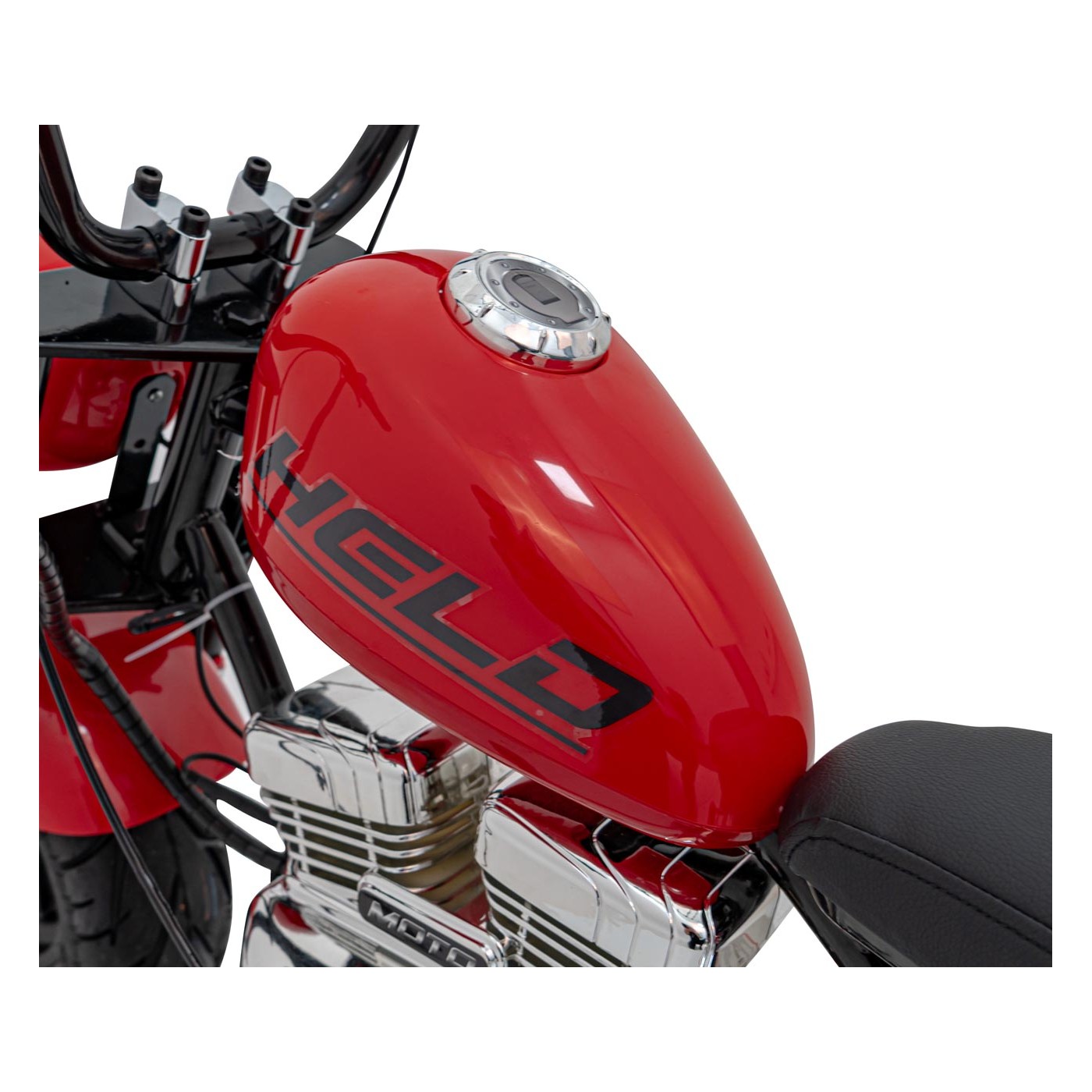Vozidlo Motocykel Chopper Warrior Red