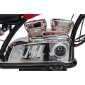 Vozidlo Motocykel Chopper Warrior Red
