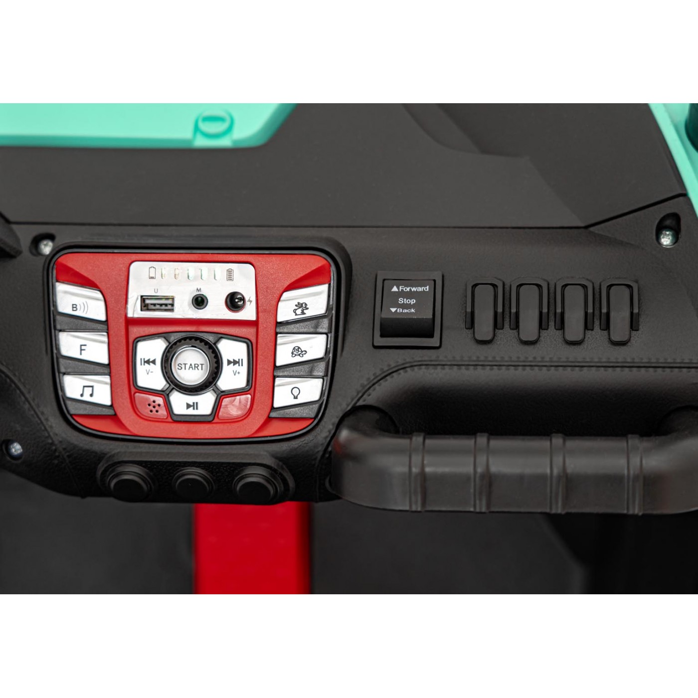 Vozidlo Buggy FASTER Zelená