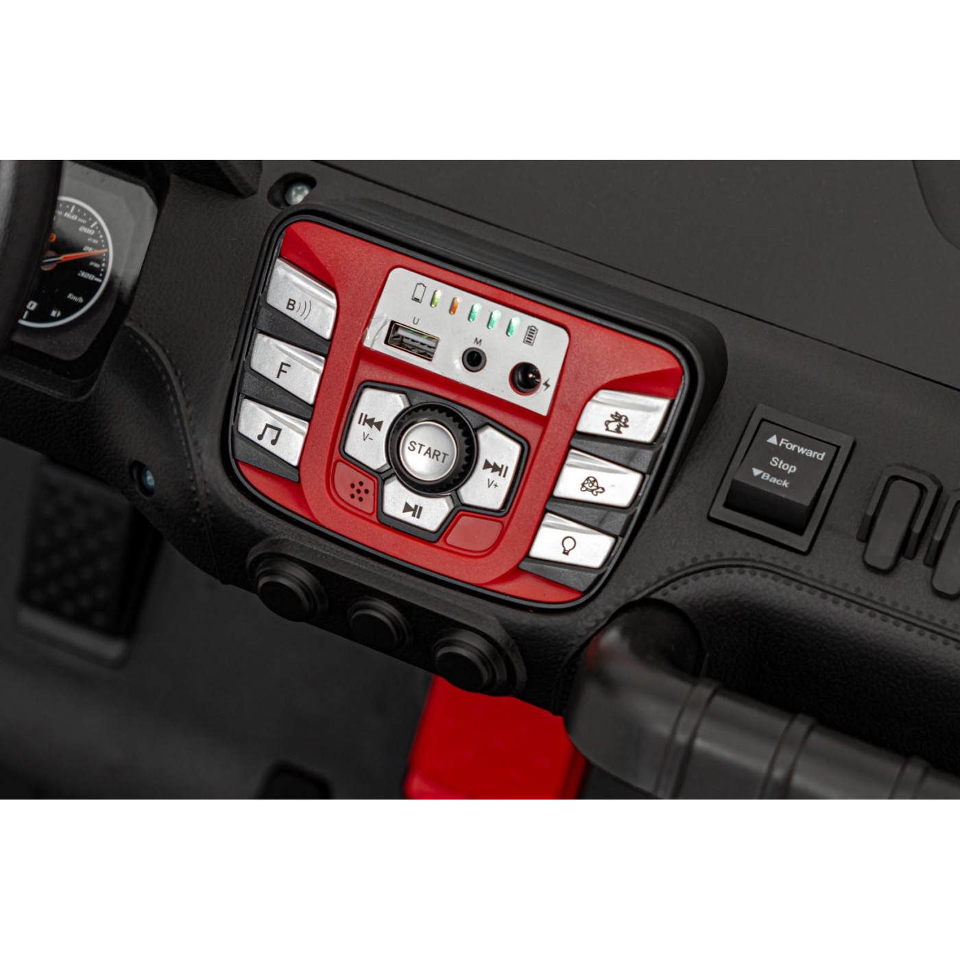 Vozidlo Buggy FASTER Zelená