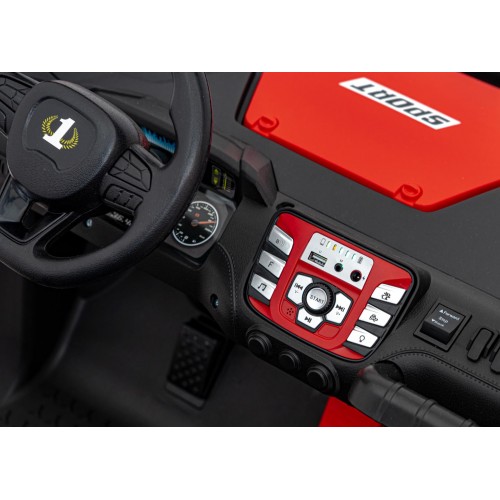 Vozidlo Buggy FASTER Červené