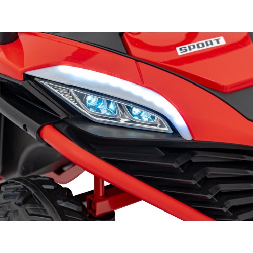 Vozidlo Buggy FASTER Červené