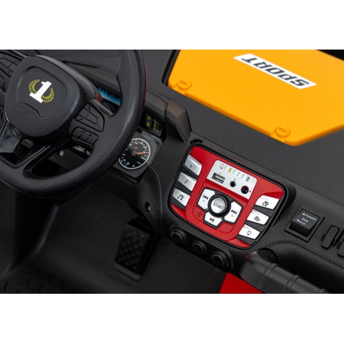 Pojazd Buggy FASTER Žltý