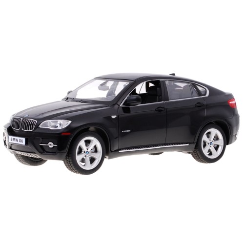 BMW X6 čierne RASTAR model 1:14 Diaľkovo ovládané Auto SUV + ovládač 2,4 GHz