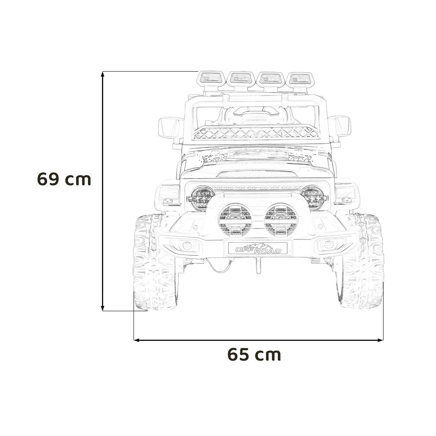 Terénne vozidlo CLIMBER Black