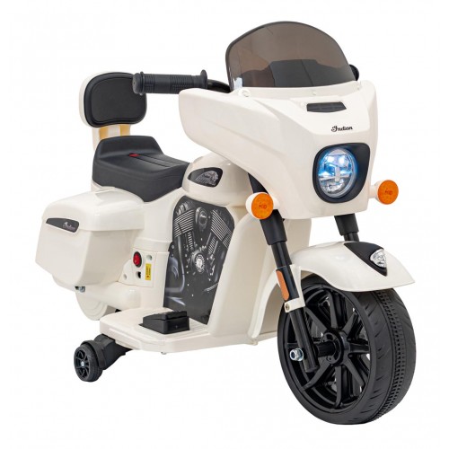 Pojazd Chopper INDIAN Biely