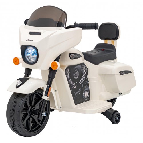 Pojazd Chopper INDIAN Biely