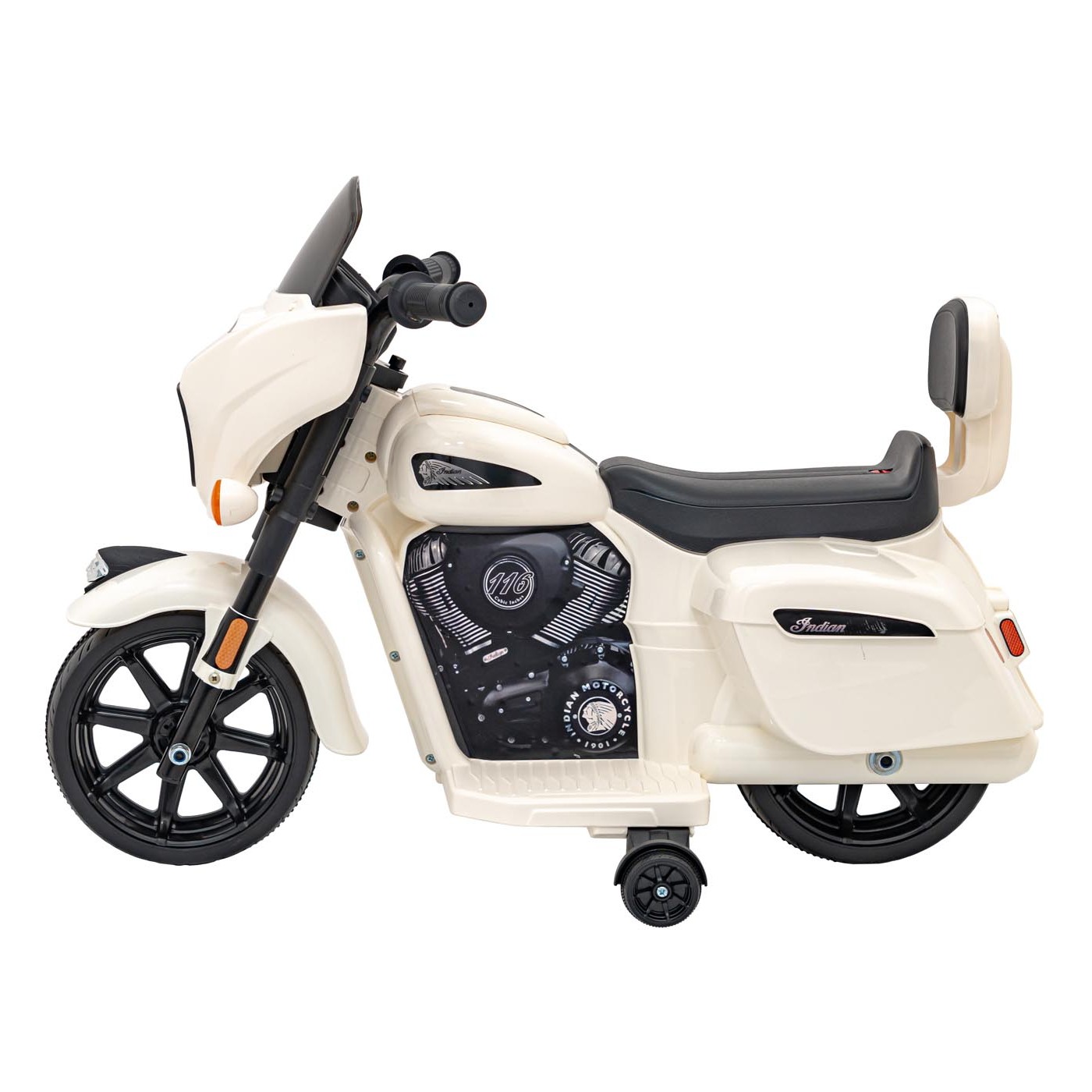 Pojazd Chopper INDIAN Biely